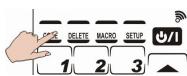 GENIUS REMOTE 800 - Programmation manuelle à l'aide des codes préenregistrés - 2