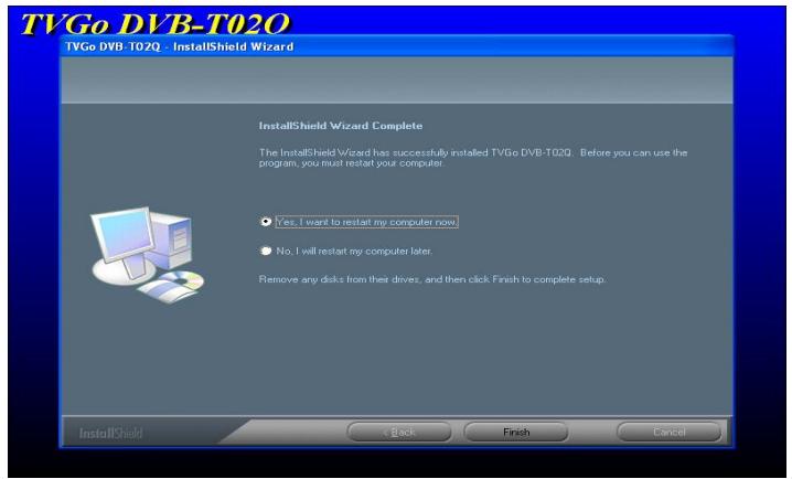 GENIUS TVGO DVB-T02Q - Installation du logiciel - 9