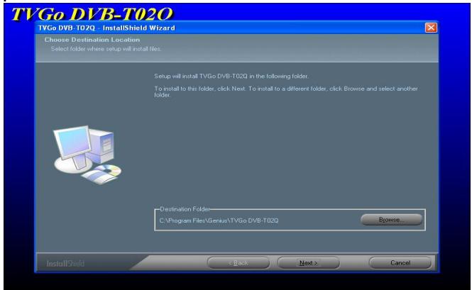 GENIUS TVGO DVB-T02Q - Installation du logiciel - 6