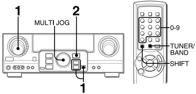 AIWA AV-S17 - To change the AM tuning interval - 1