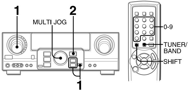 AIWA AV-S17 - Pour changer l'intervalle d'accord AM - 1