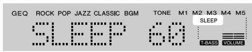 AIWA AV-S17 - SETTING THE SLEEP TIMER - 2