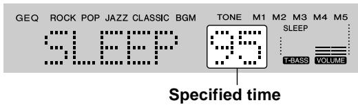 AIWA AV-S17 - SETTING THE SLEEP TIMER - 3
