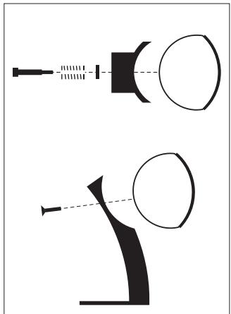 BANG & OLUFSEN BANG & OLUFSEN BEOLAB 3500 - Pour fixer le support sur une cloison légère : - 2