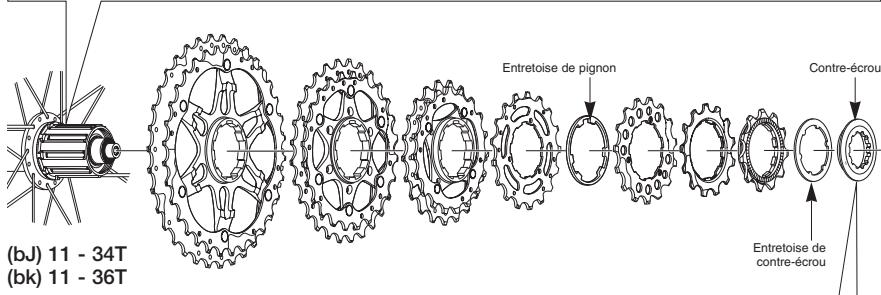 SHIMANO FH-M988 - Montage des pignons - 2