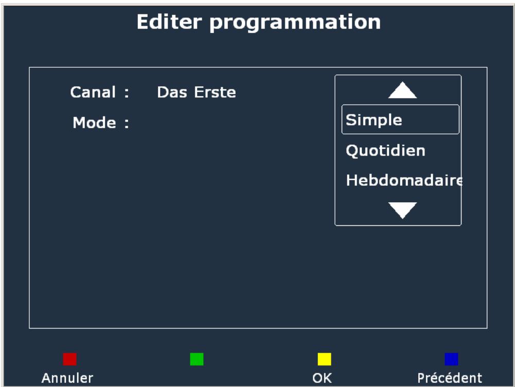 TERRATEC CINERGYDIGITAL2 SOFTWARE - Sélection du mode - 1