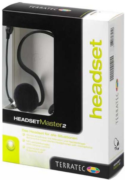 TERRATEC HEADSET MASTER2 TECHNICAL DATA - Le casque microphonique adapté à toutes les situations - 1