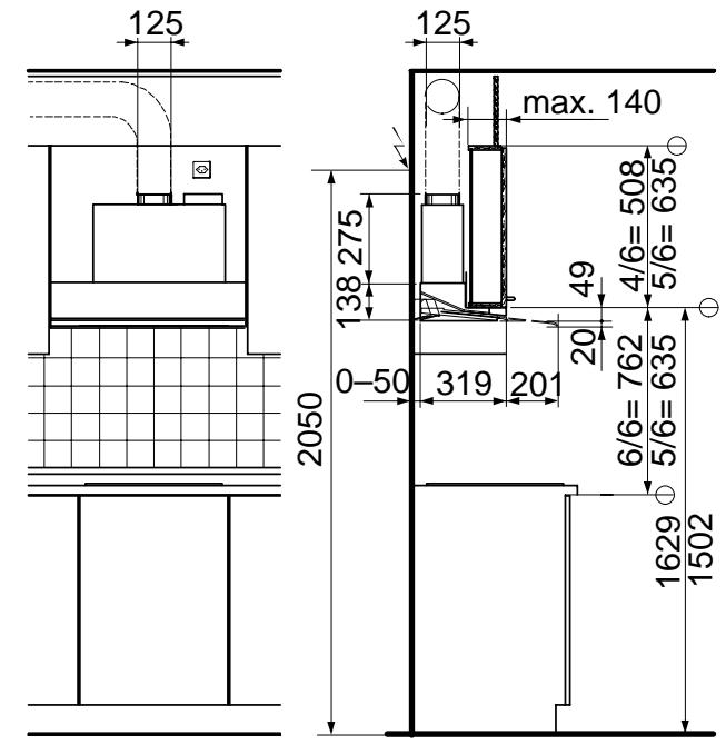 THERMA DA/90.2 - Exigences relatives à la conduite d'air d'évacuation - 2