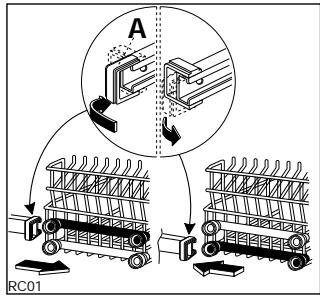 THERMA GSVB-45.1 - Réglage en hauteur du panier supérieur - 1
