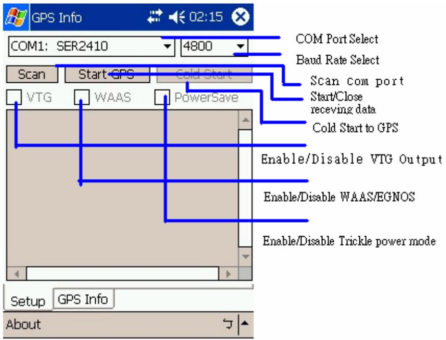 GLOBALSAT BT-359 - Utilisez le Programme GpsInfo pour tester le Récepteur GPS - 1