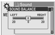 IRIVER H120 - ■ SOUND BALANCE - 1