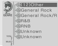 IRIVER H120 - NAVIGATION A L'AIDE DES INFORMATIONS MUSICALES - 14