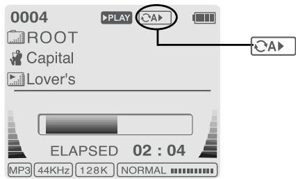IRIVER H120 - REPETITION D'INTERVALLE - 2