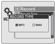 IRIVER H120 - RECORD TYPE - 1