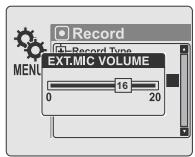 IRIVER H120 - EXT.MIC VOLUME - 2