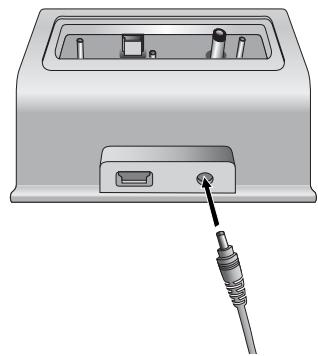 IRIVER H300 - Branchement du socle - 2