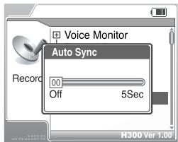 IRIVER H300 - Auto Sync - 1