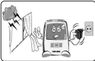 IRIVER H300 - AVERTISSEMENT - 2