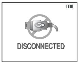 IRIVER H300 - Débranchement du PC - 3