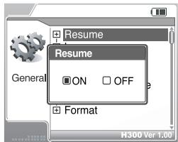 IRIVER H300 - Resume - 1