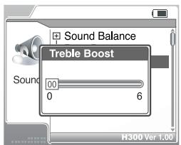 IRIVER H300 - Treble Boost - 1