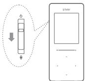 IRIVER T6 - Utilisation de la fonction VERROUILAGE - 1