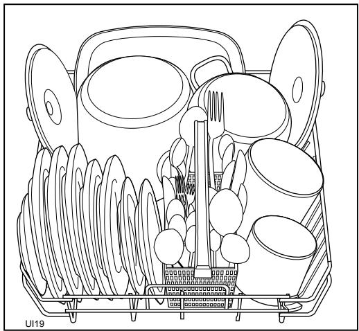 ACEC LVI460W - Utilisation du panier inférieur - 2
