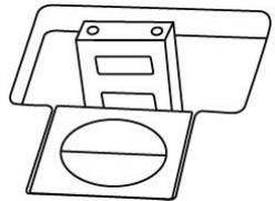 PLUSTEK OPTICBOOK 3600 PLUS - Verriegelung des Scannerkopfes - 1