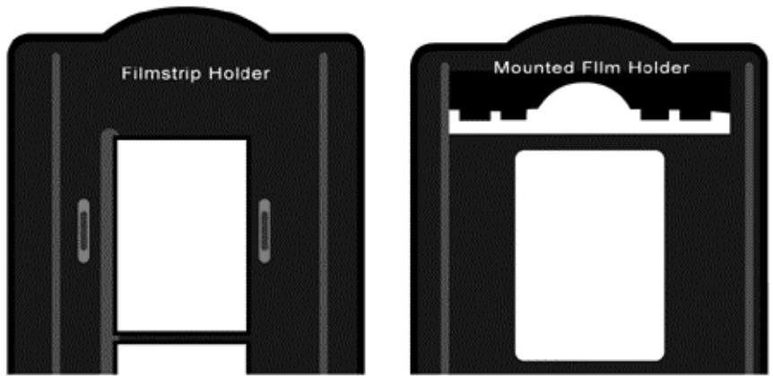 PLUSTEK OPTICFILM 7200I - Inserindo o portador de这部电影 - 3