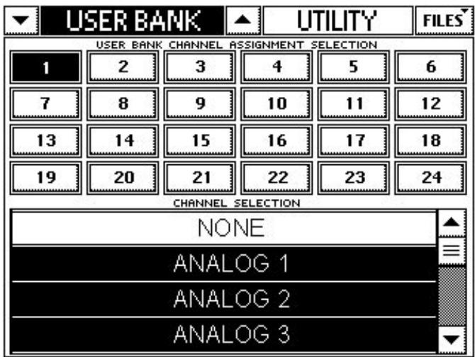 MACKIE TT24 - Page USER BANK - 1