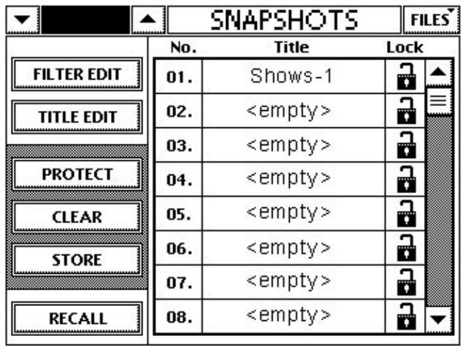 MACKIE TT24 - Snapshots - 1