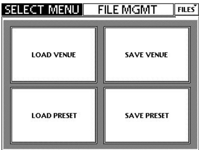 MACKIE TT24 - Gestion des fichiers - 1
