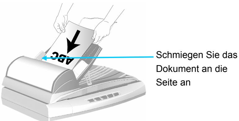 PLUSTEK SMARTOFFICE PL812 - Die Anpassung des ADF-Scans: - 1