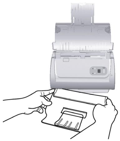 PLUSTEK SMARTOFFICE PS282 - 第四步、安裝出紙匣 - 2