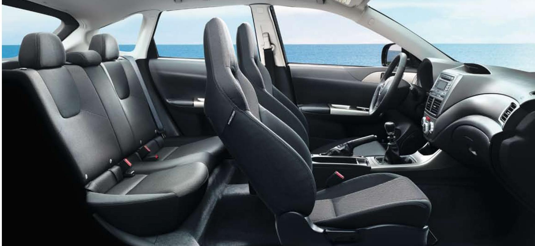 SUBARU IMPREZA 2.0D - Aux commandes d'entrée de jeu. - 4