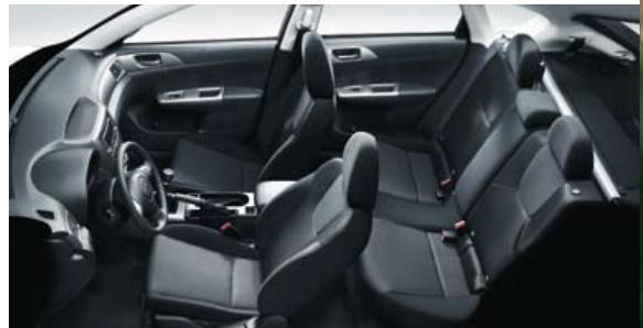 SUBARU IMPREZA 2.0D - Ceintures de sécurité, airbags, appuis-tête actifs et ancrages pour sièges - 9