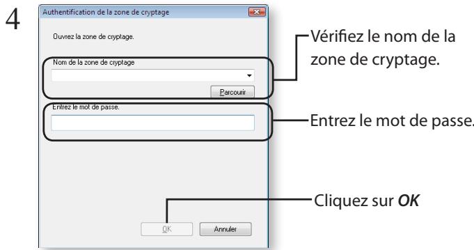 BUFFALO HD-PETU2 MINISTATION LITE - Ouvrir la zone de cryptage et récapuérer les données - 2