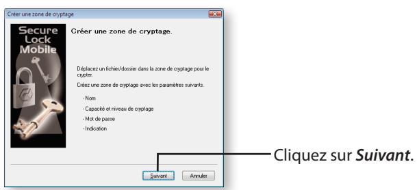 BUFFALO HD-PETU2 MINISTATION LITE - Creation d'une première zone de cryptage : - 2