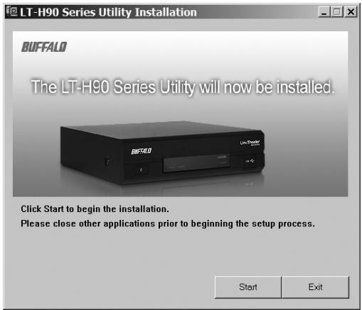 BUFFALO LT-H90LAN : LINKTHEATERHD NETWORK MEDIA PLAYER - Installing the Buffalo Media software for Windows:: - 3