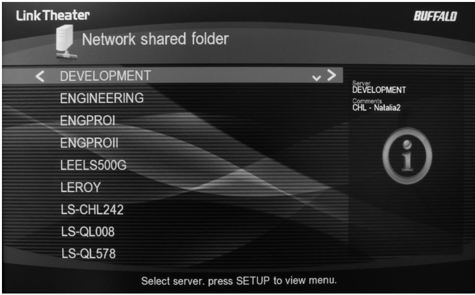 BUFFALO LT-H90LAN : LINKTHEATERHD NETWORK MEDIA PLAYER - Configure LinkTheater to work with OS X - 2