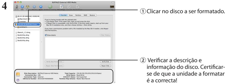 BUFFALO HD-LBU3 - Formatar em Mac OS Extended - 2