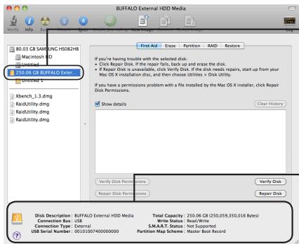 BUFFALO HD-LBU3 - Apple Partition Map - 1