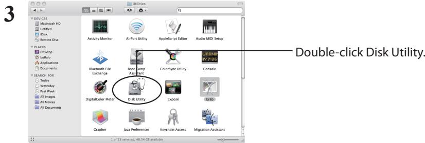 BUFFALO HD-LBU3 - Mac OS X 10.5 and later - 1