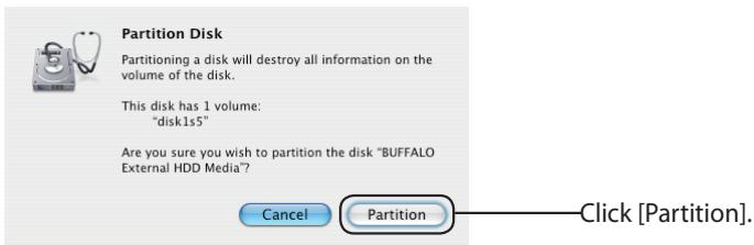 BUFFALO HD-LBU3 - Select [Apple Partition Map]. - 2