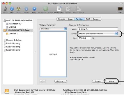BUFFALO HD-LBU3 - Formatar em Mac OS Extended - 5