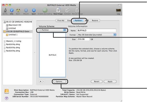 BUFFALO HD-LBU3 - Formatar em Mac OS Extended - 3