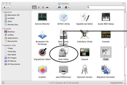 BUFFALO HD-LBU3 - وال الإصدارات الأحدث Mac OS X 10.5 - 1