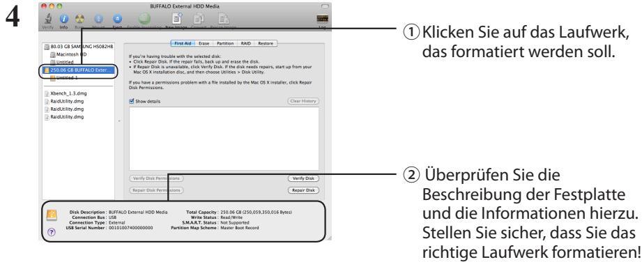 BUFFALO HD-LBU3 - Mac OS X 10.5 und höher - 2