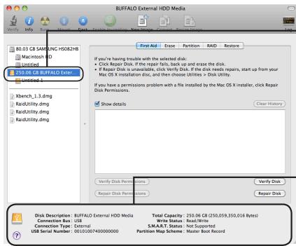 BUFFALO HD-LBU3 - Mac OS X 10.5 y posteriores - 2