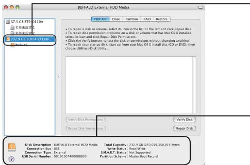 BUFFALO HD-LBU3 - Mac OS X 10.5 and later - 9